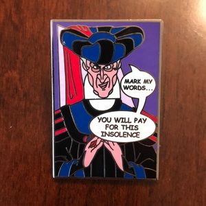 Frollo comic book pin
